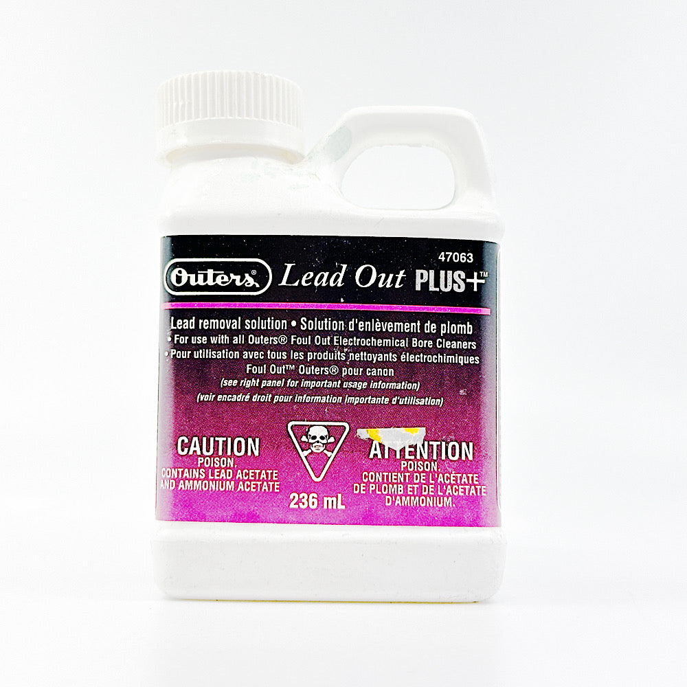 Outers #47063 Lead Out Plus & Liquid for Outers Electro Bore Cleaner - Canada Brass - 