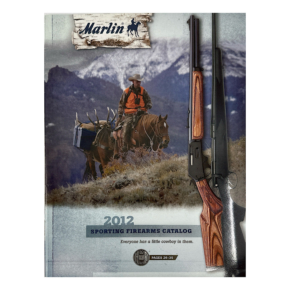 Collectors 2012 Marlin H&amp;R Catalog - Canada Brass - 
