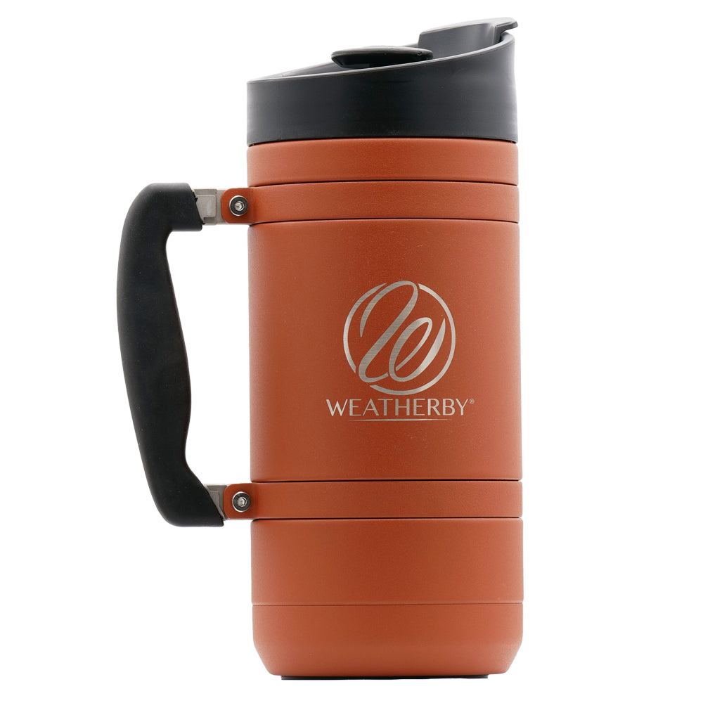 Weatherby BaseCamp French Press 1.4 L (48oz) Carafe - Canada Brass -