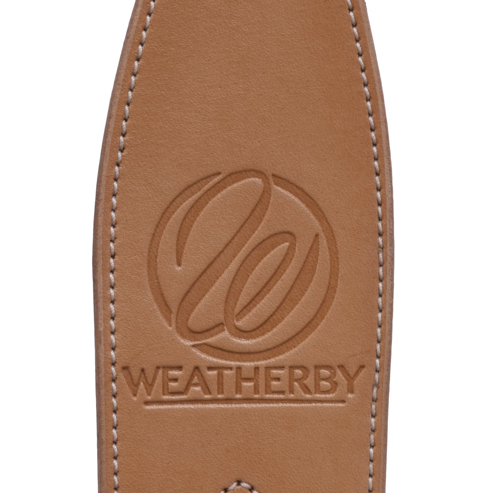 Weatherby Leather Sling by King's Saddlery - Canada Brass -