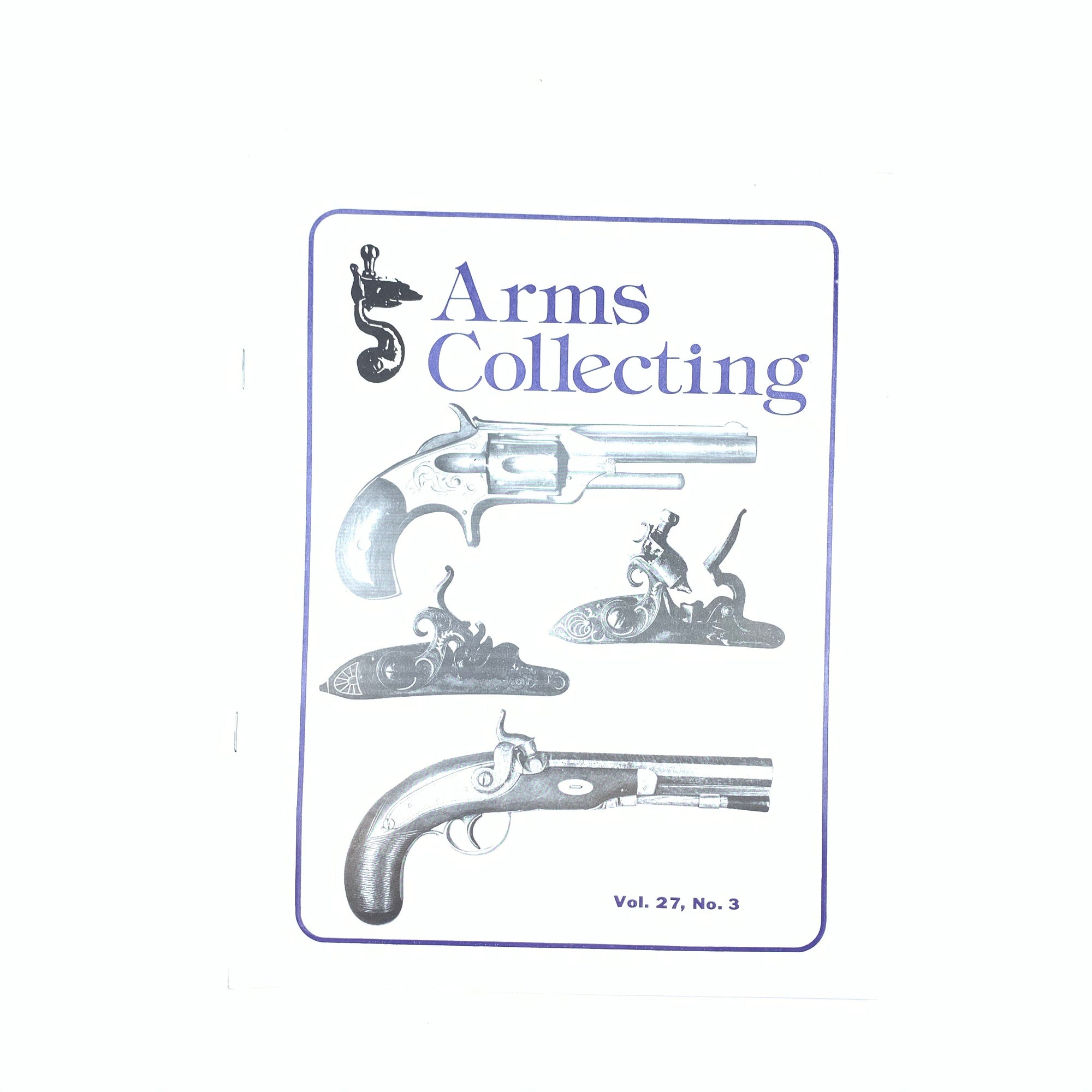 Canadiann Journal of Arms Collector 1989 Complete Vol 27 1-4 - Canada Brass - 