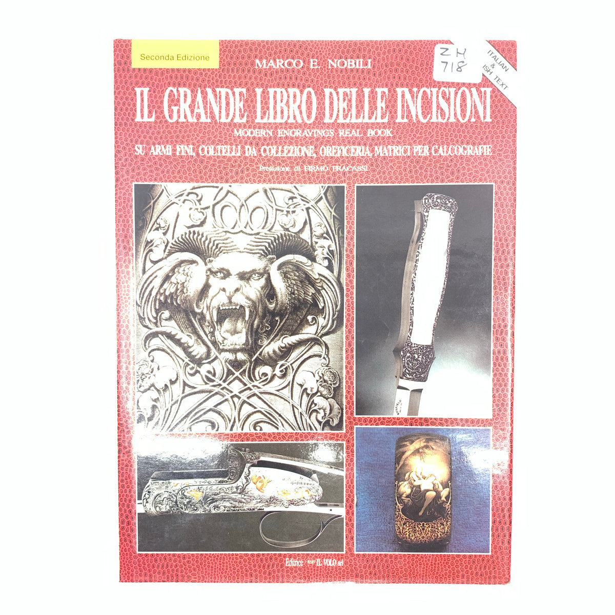 IL Grande Libron Delta Incision Modern Engravings Italian &amp; English Text Marco E Nobili HC Dust Jacket 333 pgs