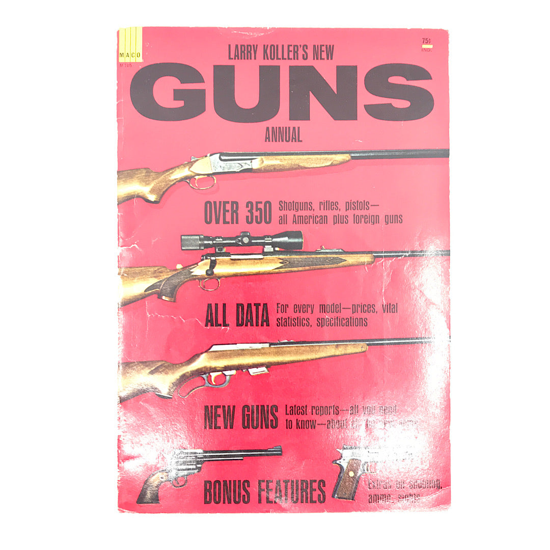 Larry Kohlers 1959 and 1962 Guns Annual ca SB 128 pgs Larry Kohlers Guide to handgun 1962 128 pgs - Canada Brass - 