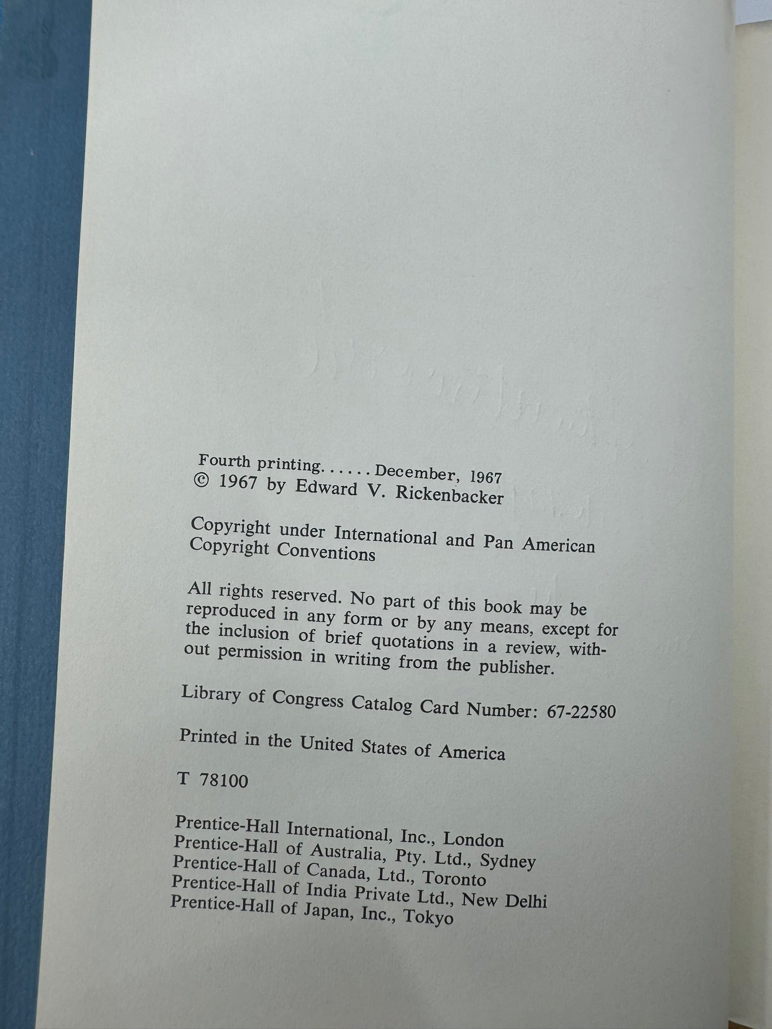 Rickenbacker An Autobiography