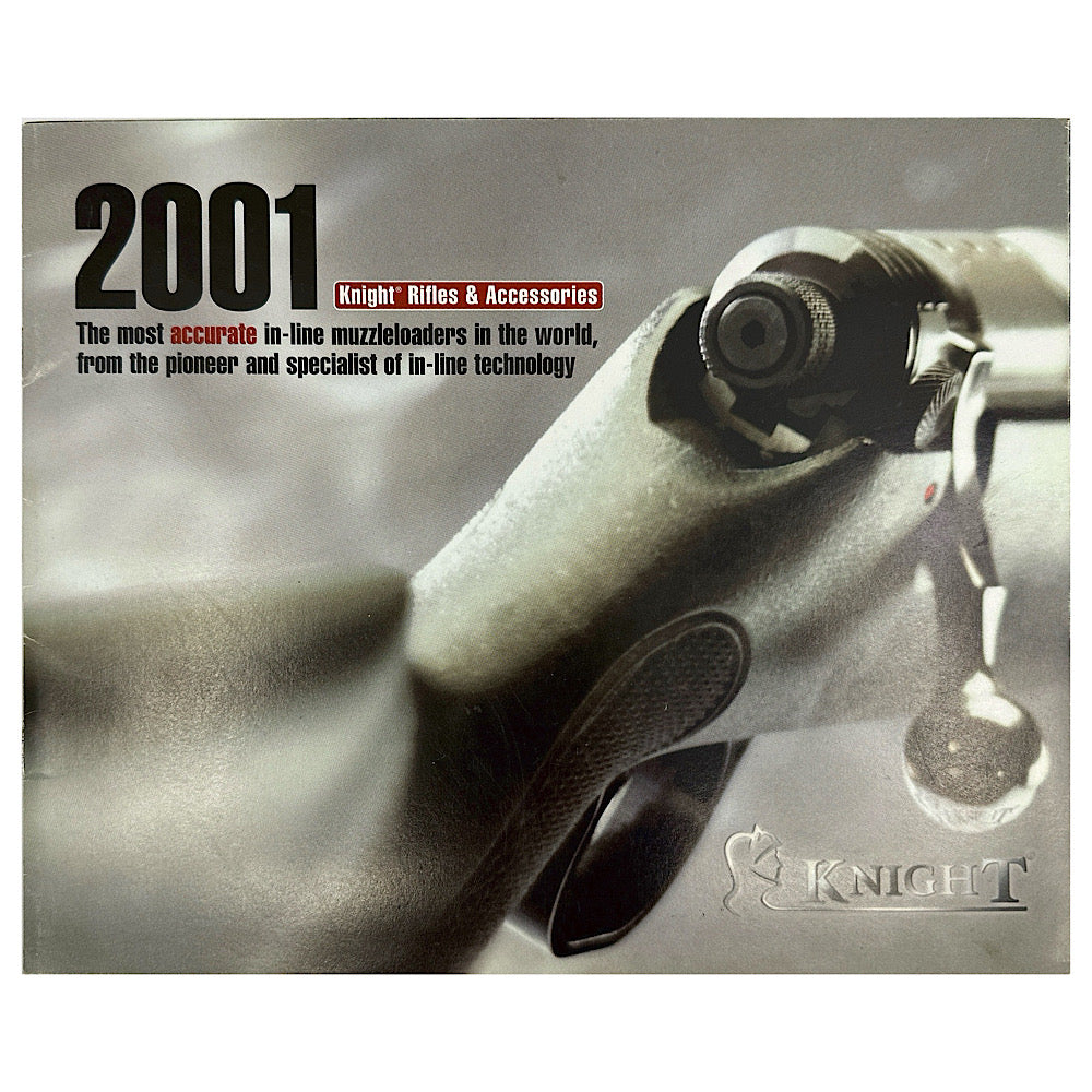 2001 Knight Rifles &amp; Accessories catalogue - Canada Brass - 