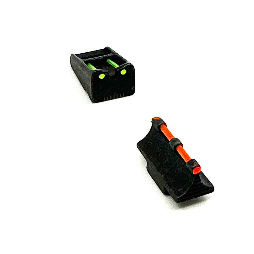 HiViz Type Rear & Front Insert for Remington Type Sight