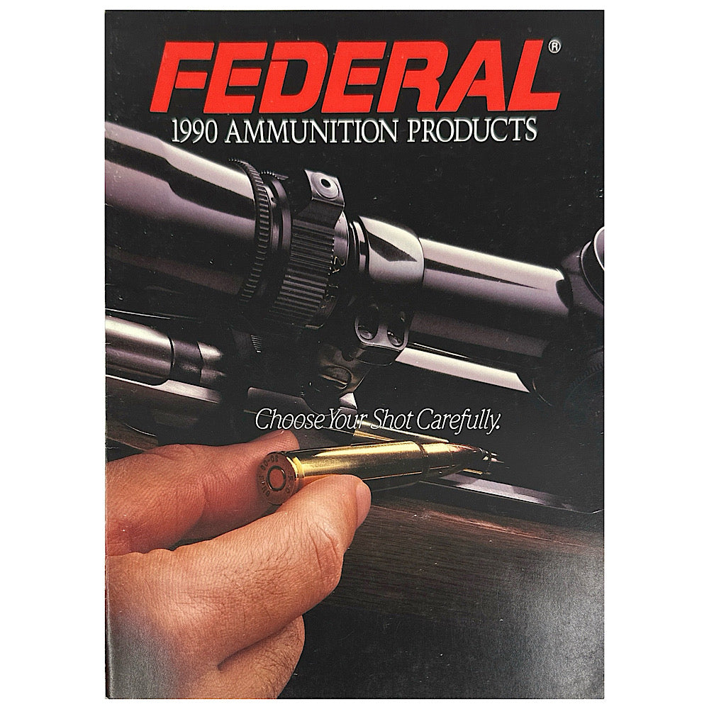 Federal  Ammunition Catalogue 1989, 1990, 1991, 1992 - Canada Brass - 