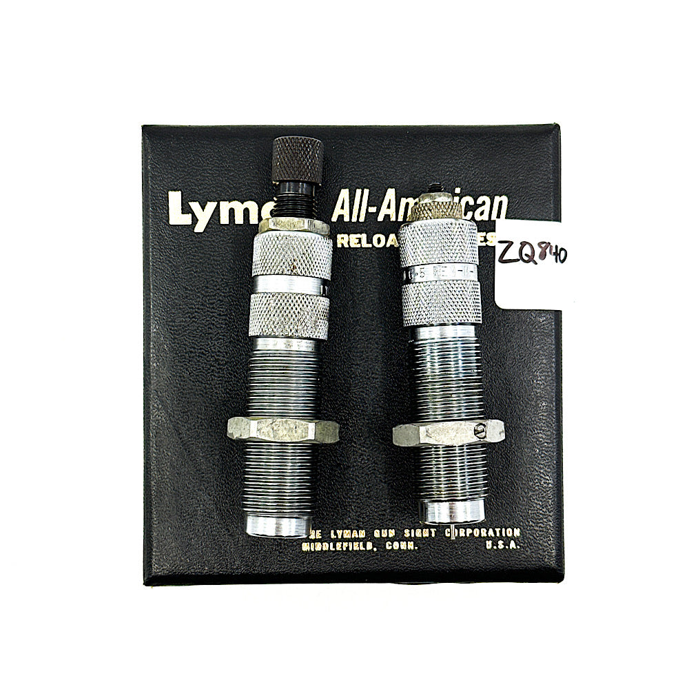 Lyman 2 die set 6.5 Rem Mag Reloading Dies - Canada Brass - 