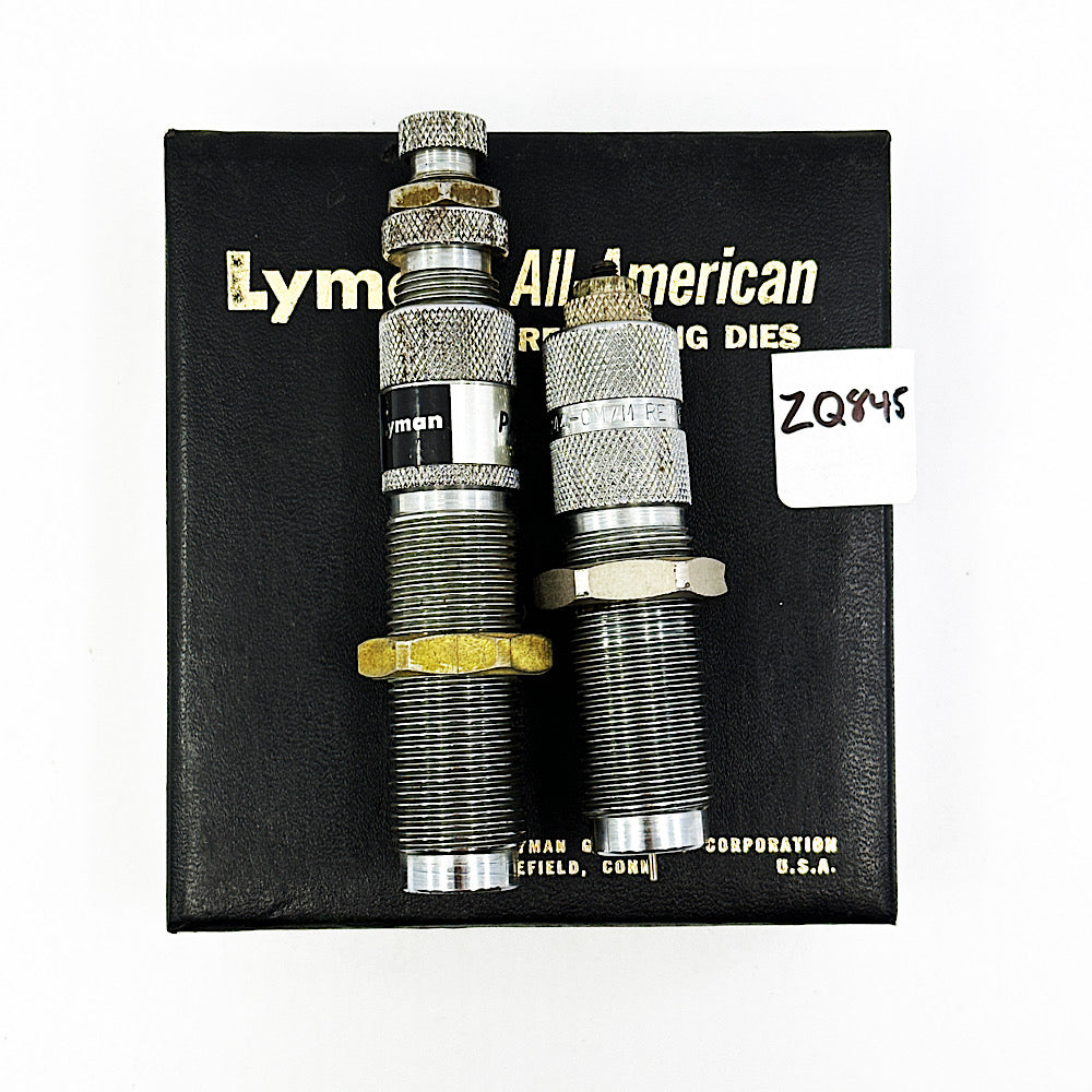 Lyman 2 die set 6mm Rem Sizing die & 243, 244, 6mm Precision Alignment seating Die - Canada Brass - 