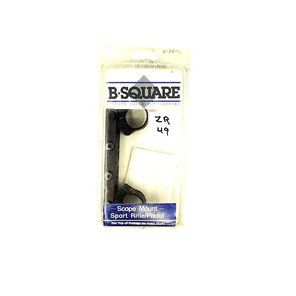 B-Square #17401 Sport Mount 1&quot; Scope Rings &amp; Bases Heavy Duty HiVelocity Pellet Rifle or Rifle for Grooved Receiver Webley - Canada Brass - 