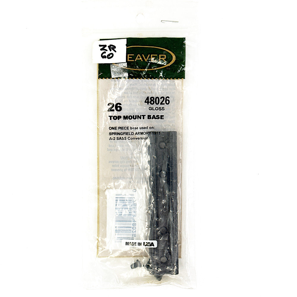 Weaver 48026 26 Base - Canada Brass - 