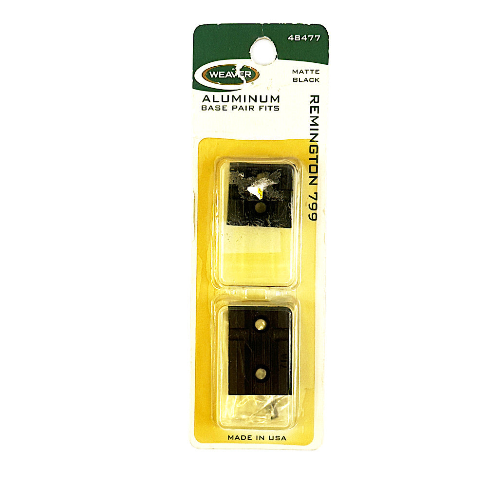 Weaver 48477 Base set for Remington Mod 799 - Canada Brass - 