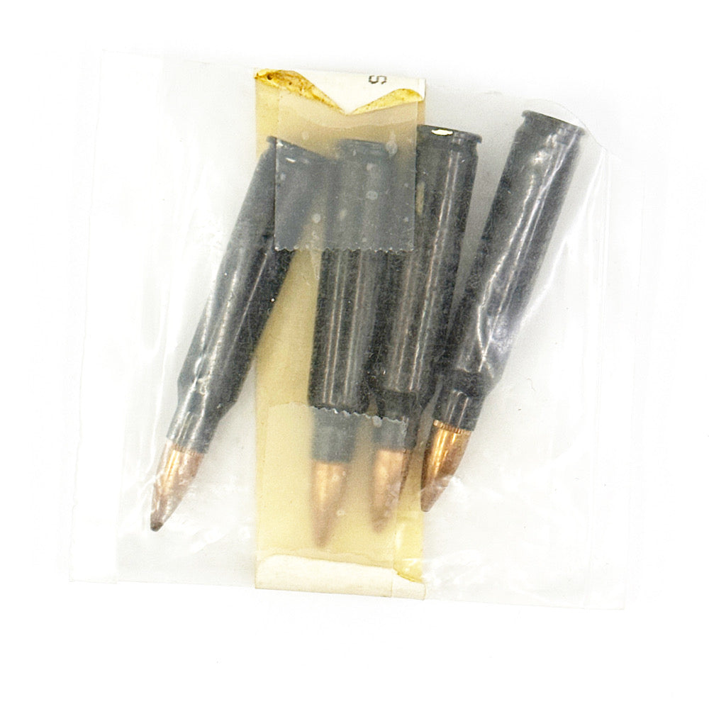 4 Rds Original Winchester Dummy 223 Rem Cartridges - Canada Brass - 