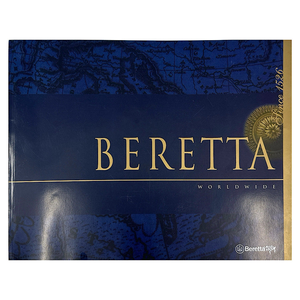 Late 90's Beretta Full Catalogue 113 pgs - Canada Brass - 