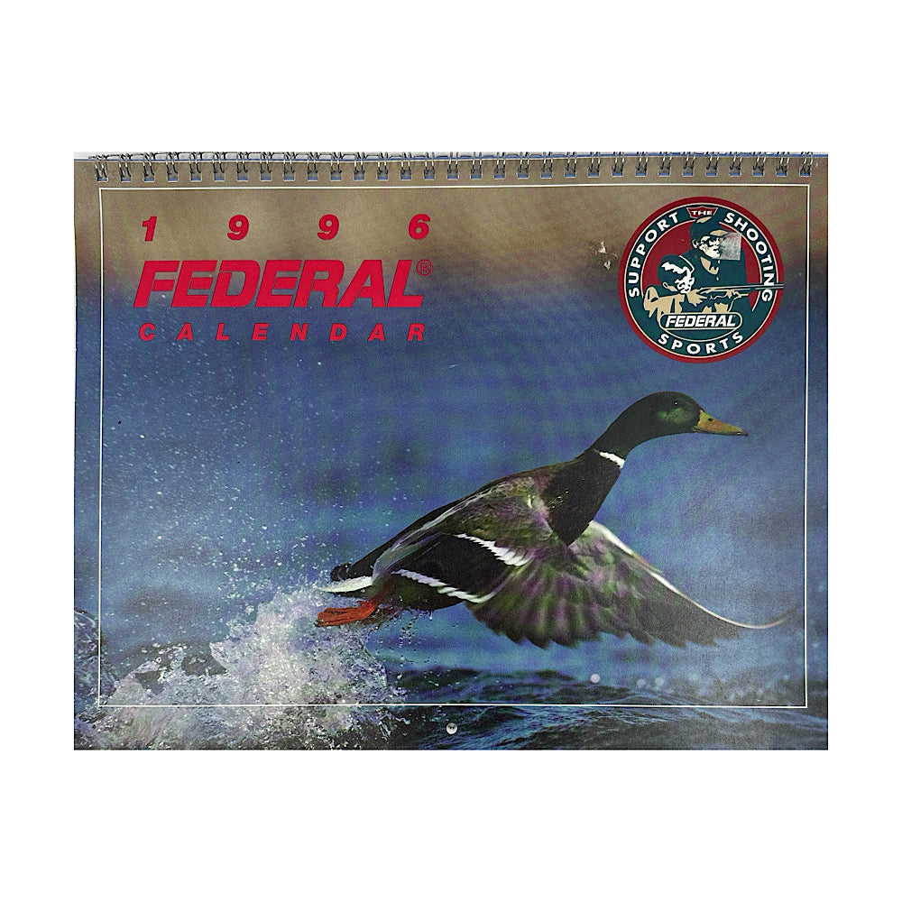 1996 Federal ammunition duck calendar - Canada Brass - 