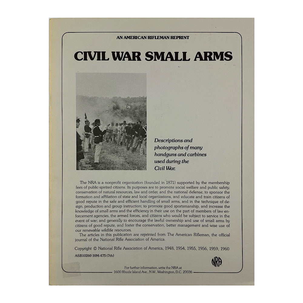 Civil War small arms NRA Reprint - Canada Brass - 