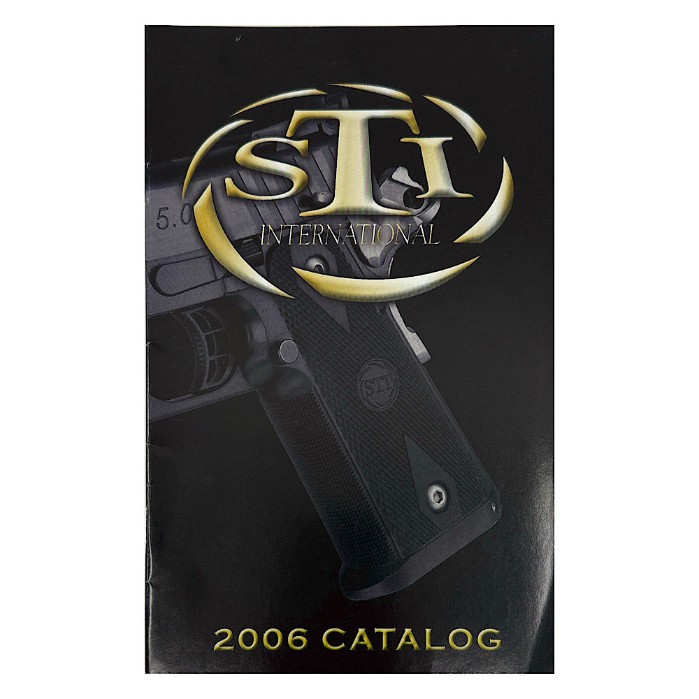 STI International 2006 Handgun Catalogue - Canada Brass - 