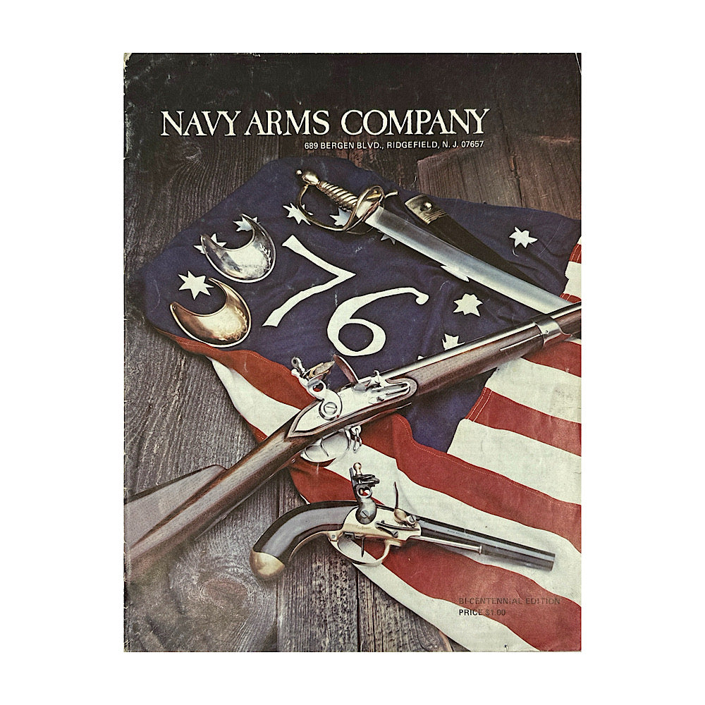 Navy Arms 1976 Catalogue Canada Brass