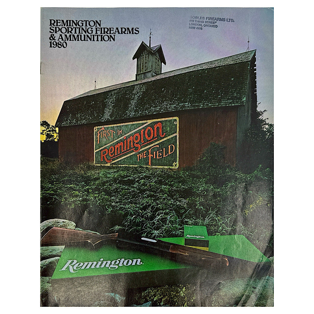 Remington 1980 Catalogue - Canada Brass - 