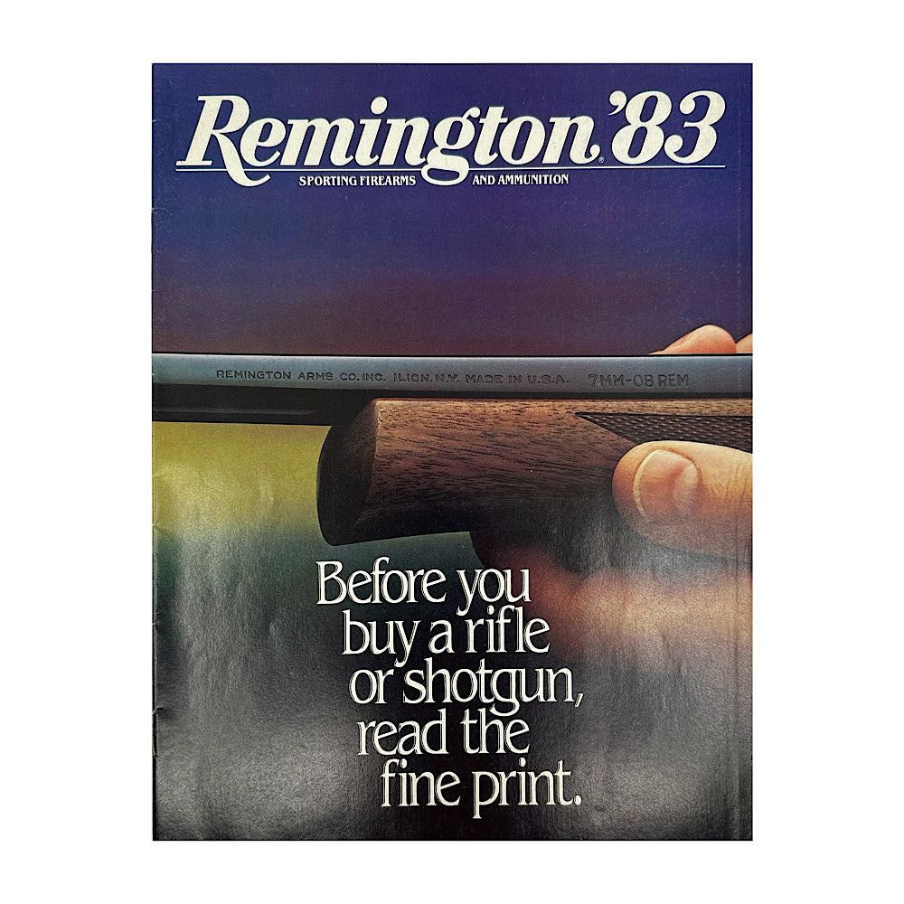 Remington 1983 Catalogue - Canada Brass - 