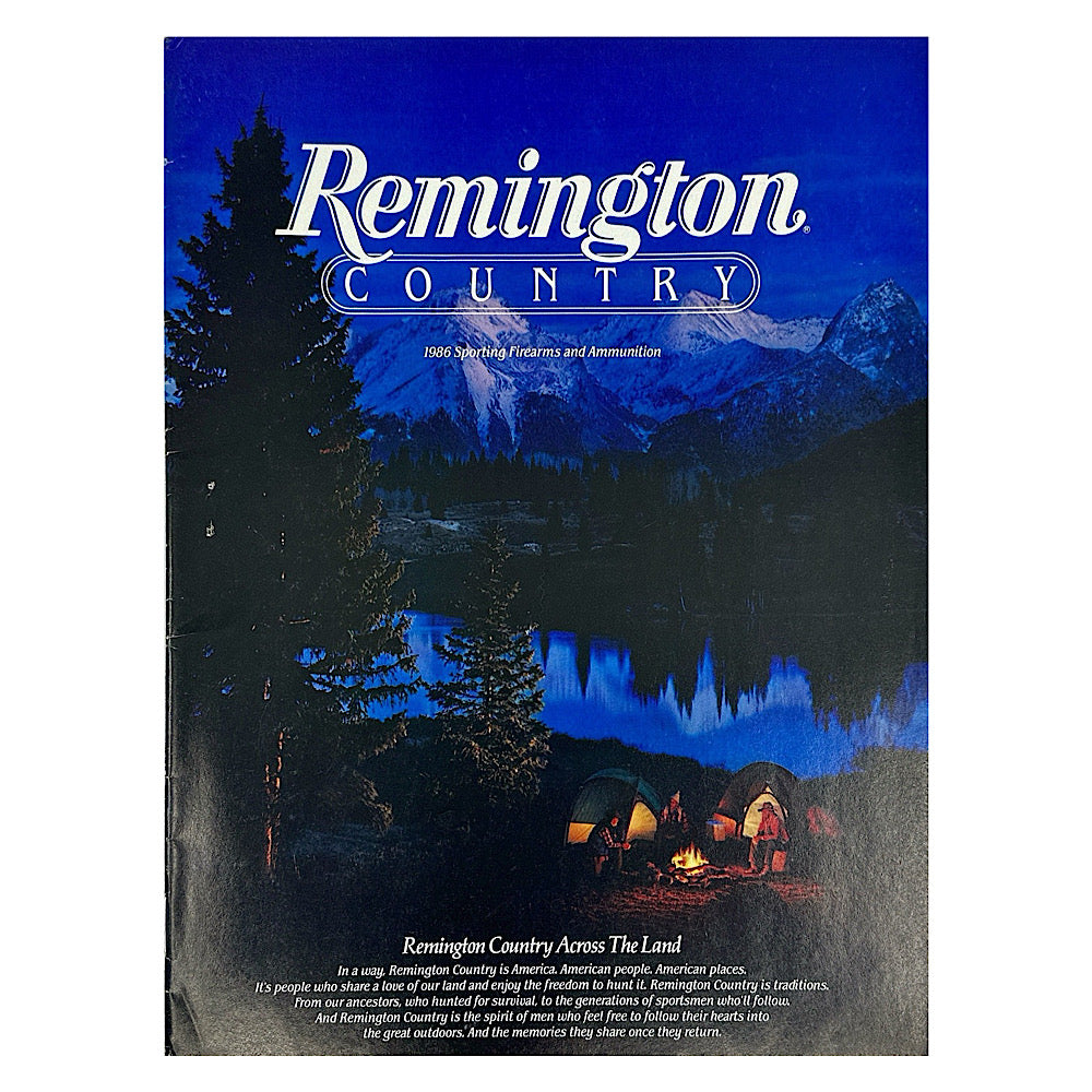Remington 1986 Catalogue Canada Brass