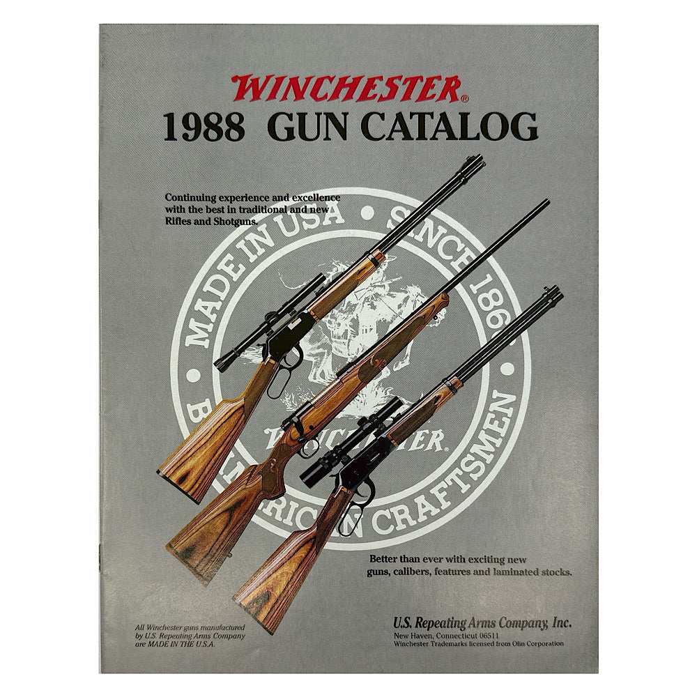 Winchester Cooey 1988 Catalogue - Canada Brass - 