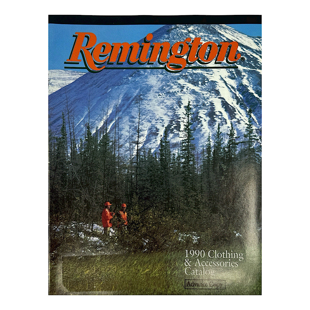 Remington 1990 Clothing & Accessories Catalogue - Canada Brass - 
