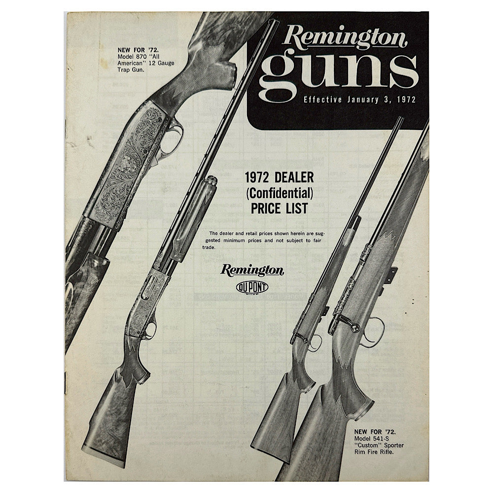 Remington 1972 Price List Canada Brass remington-1972-price-list-canada-brass