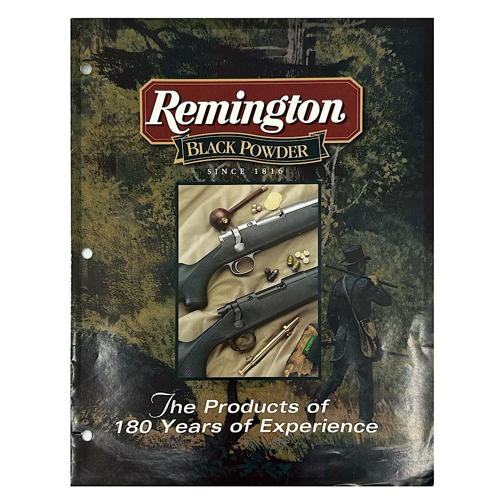Remington Black Powder 1996 Pamphlet - Canada Brass - 