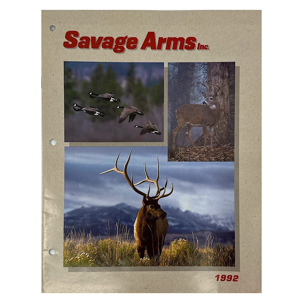 Savage 1992 Catalogue - Canada Brass - 