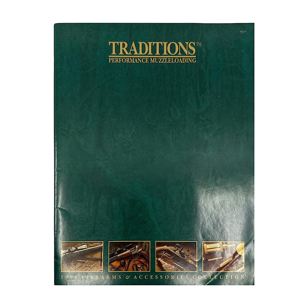 Traditions Muzzle Loader 1996 Catalogue Canada Brass