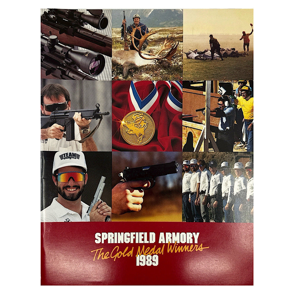 Springfield Armory 1989 Catalogue Canada Brass