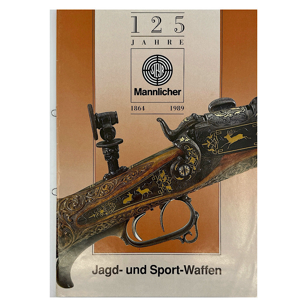 Steyr Mannlicher 1989 Catalogue German only - Canada Brass - 