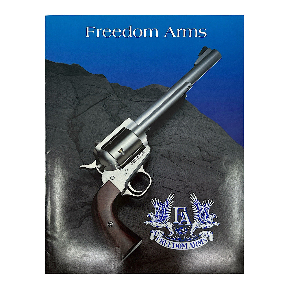 Freedom Arms 1997 Revolver Catalog Canada Brass