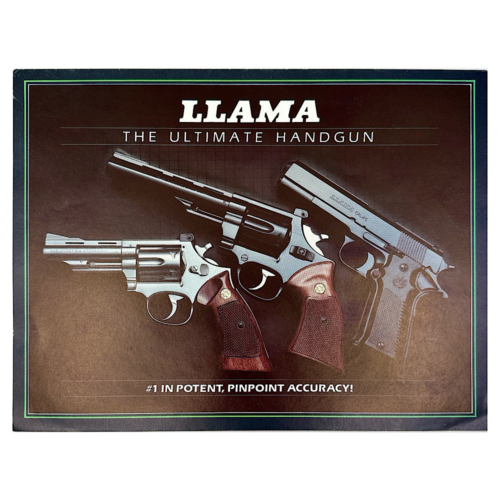 Llama 1988 Fold Out Catalogue Canada Brass