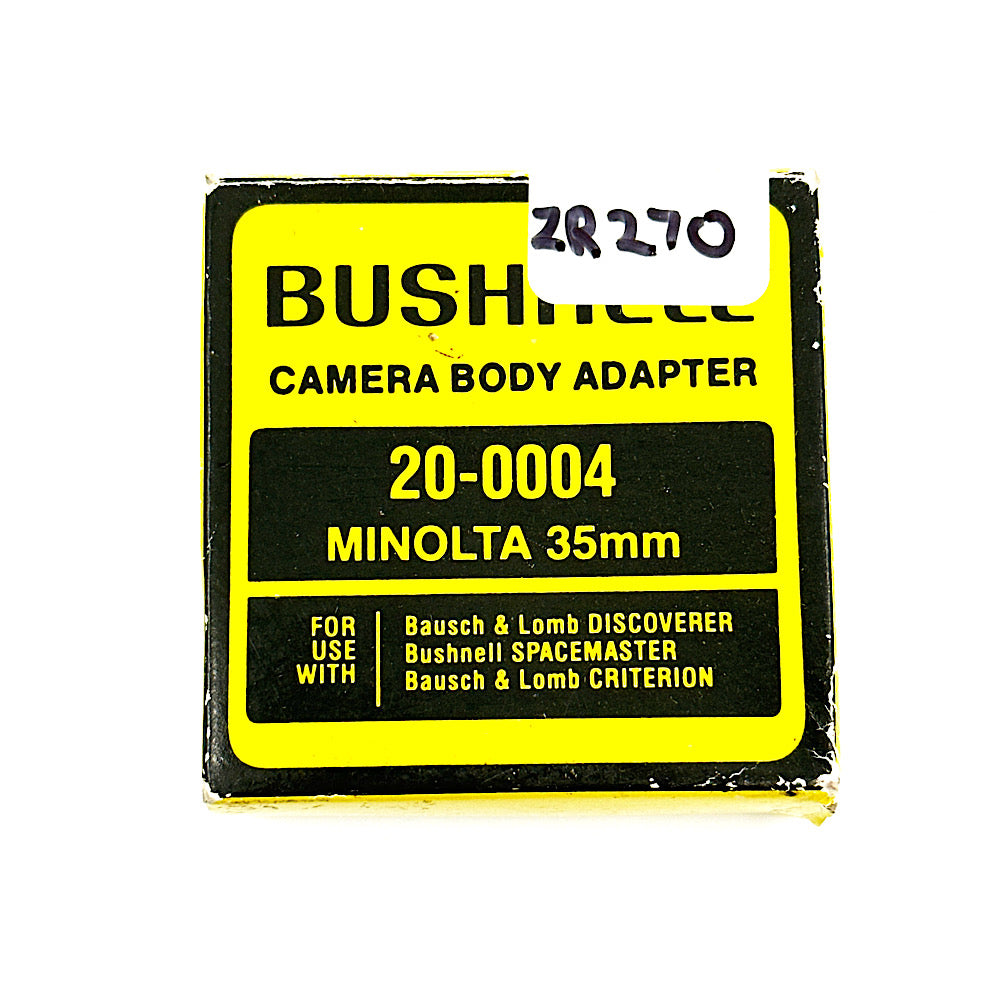 Bushnell 20-0004 Minolta 35mm Camera Body adapter