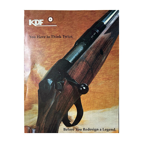 KDF Inc. Deluxe Bolt Action Rifle Brochure - Canada Brass