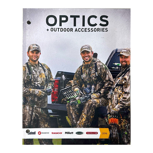 Optics 2016 Bushnell Simmons Tasco Millet Weaver Redfield Catalog