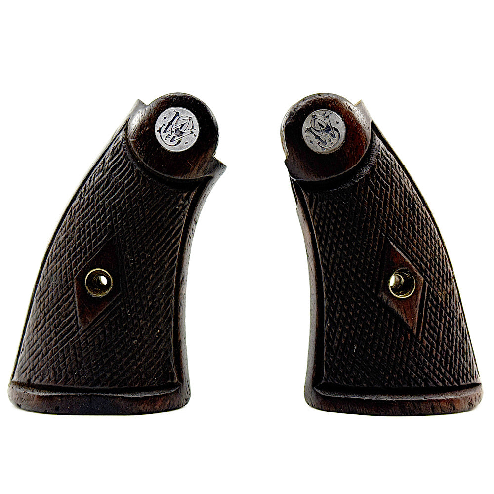 Smith &amp; Wesson M&amp;P K Frame 38 D.A. Revolver Diamon Checkered Grips