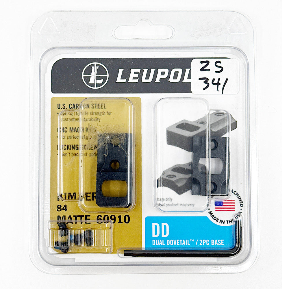 Leupold #60910 Kimber 84 Dual Dovetail Scope Base in box