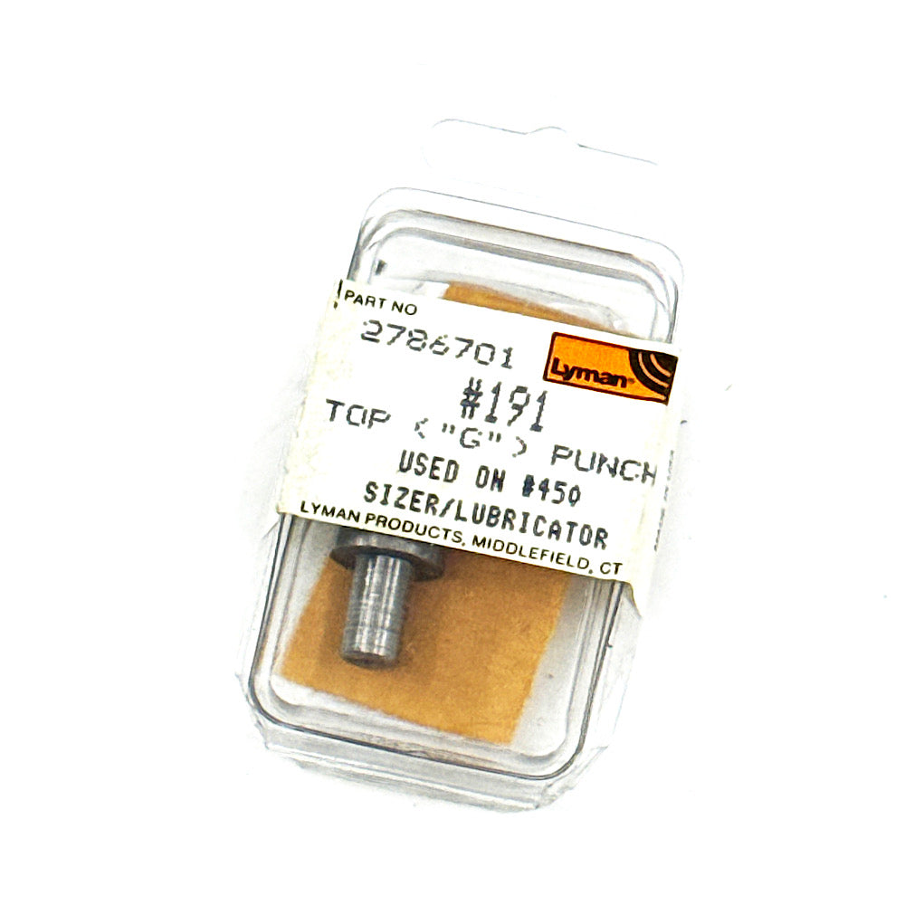 Lyman 2786701 #191 G Punch for #450 S&amp;L