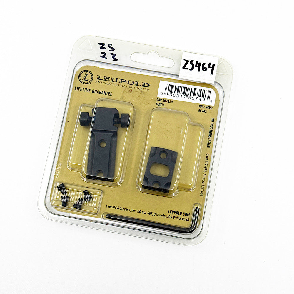 Leupold 55742 Set Bases for Savage 10/110 Rnd Receiver