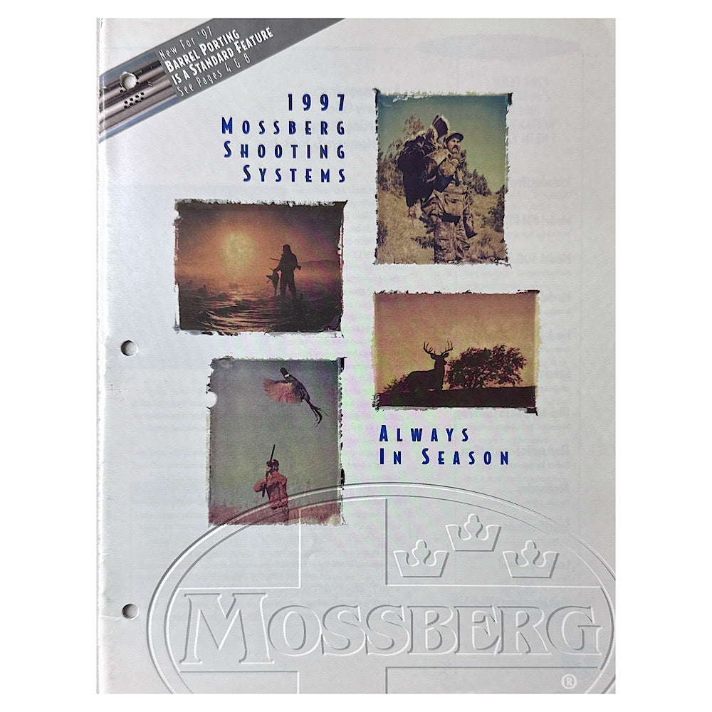 Mossberg 1997 Catalogue
