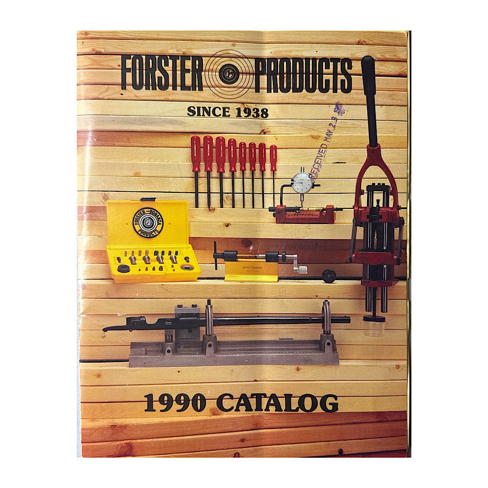 Forster Products 1990 Catalog