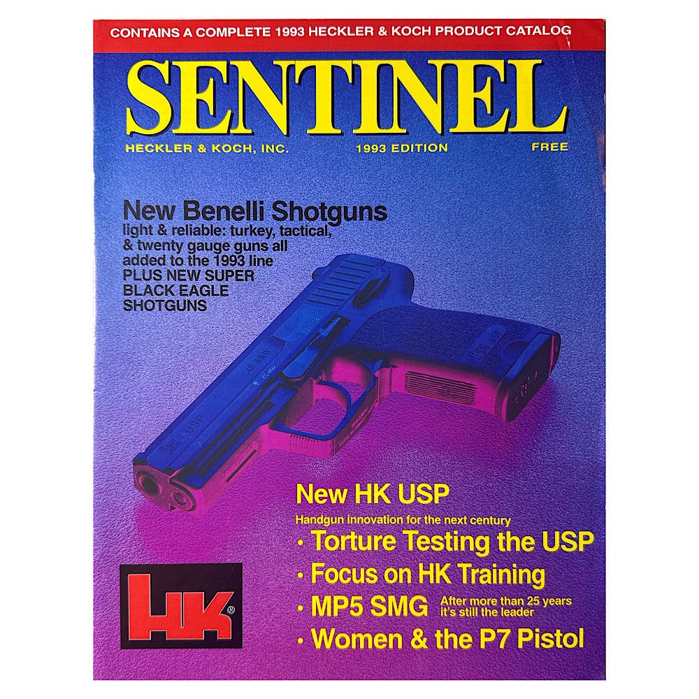 Heckler &amp; Koch 1993 Catalog &amp; Artuckes