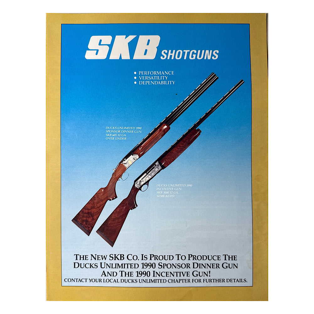SKB Shotguns 1990 Catalog