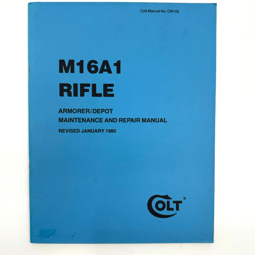 M16A1 Rifle Armorer/Depot Maintenance and Repair Manual - Canada Brass - 