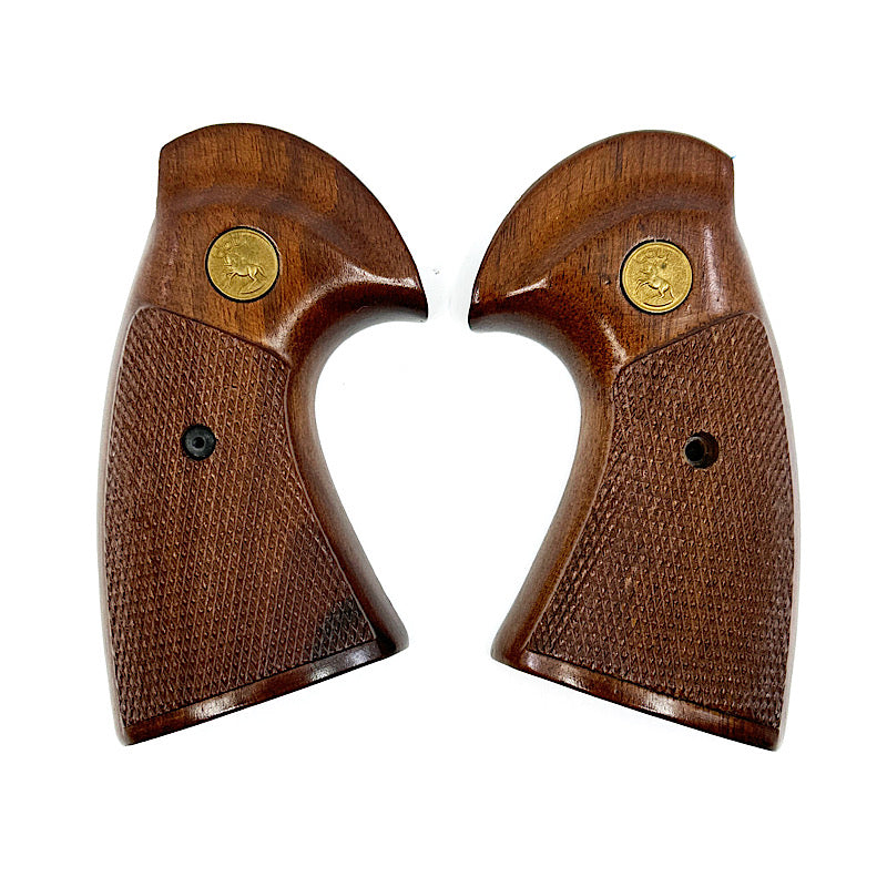 Colt Python I Frame 3rd Generation Grips - Canada Brass - 