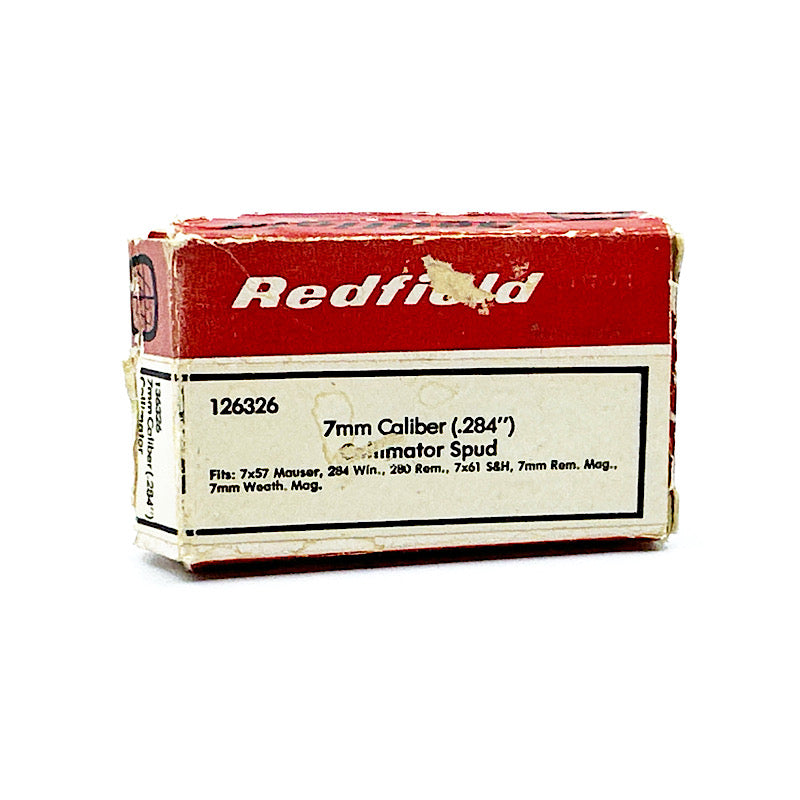 #126326 Redfield  .284 7mm Colimator Spud in box - Canada Brass - 