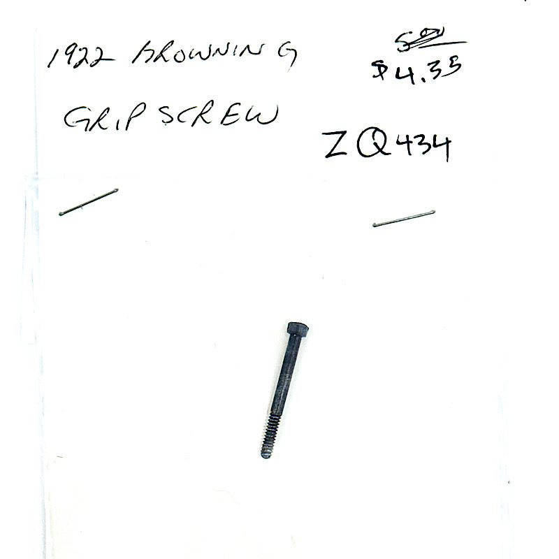 1922 Browning Grip Screw - Canada Brass - 